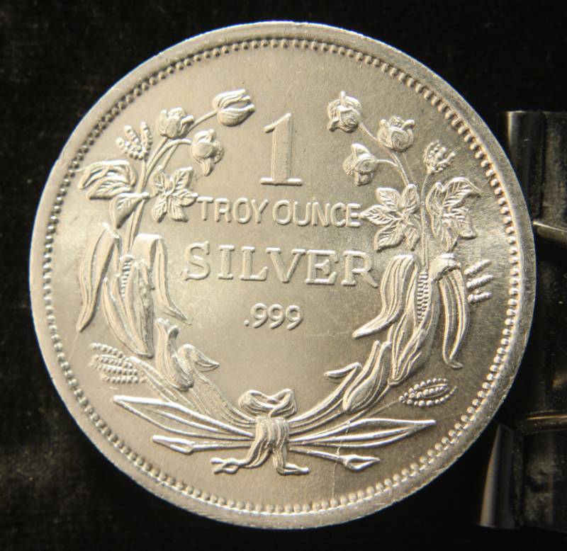 1 TROY OZ. .999 FINE SILVER EARLY DOLLAR DESIGN