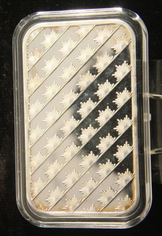 1 TROY OZ. .999 FINE SILVER BAR SUNSHINE MINTING IN AIRTITE