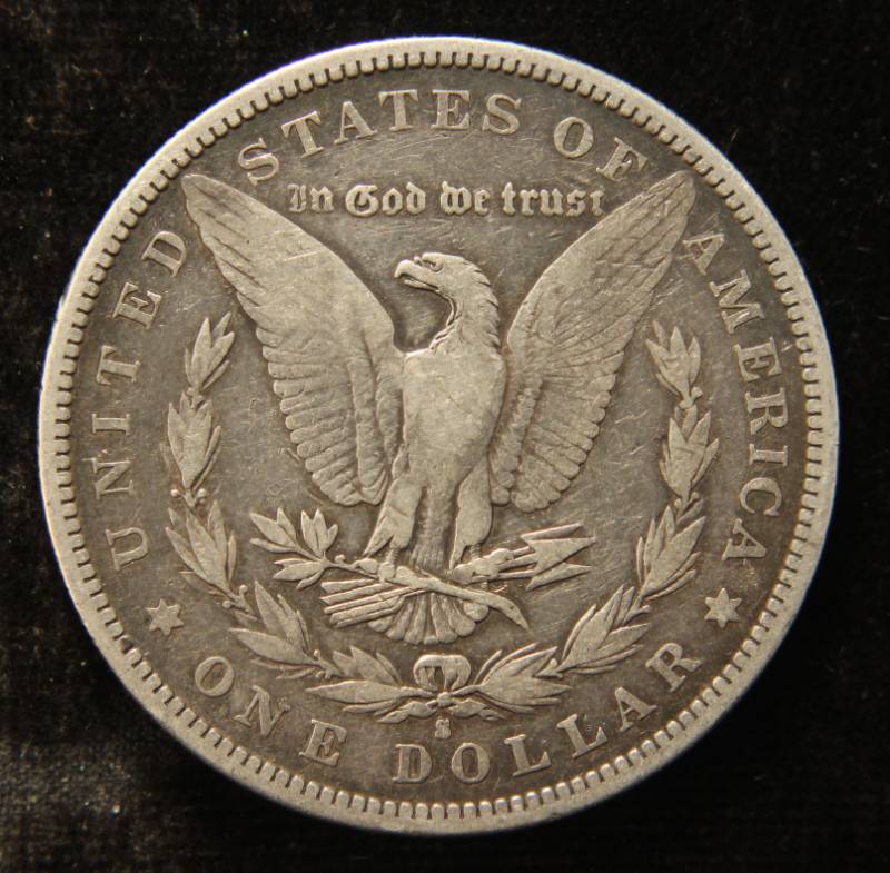 1881-S MORGAN SILVER DOLLAR