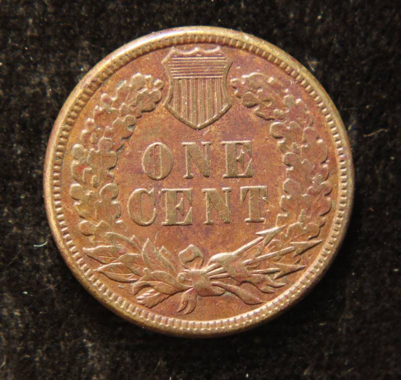 1883 INDIAN HEAD CENT AU