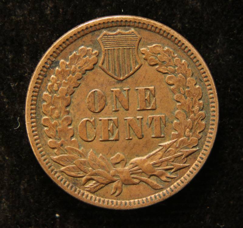 1889 INDIAN HEAD CENT AU