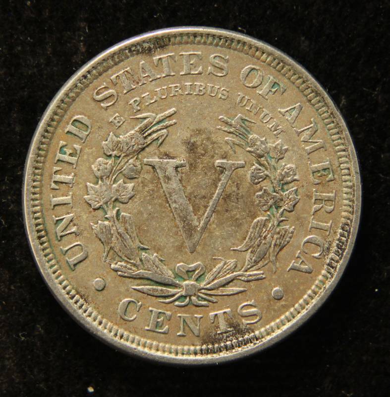 1899 LIBERTY V NICKEL XF