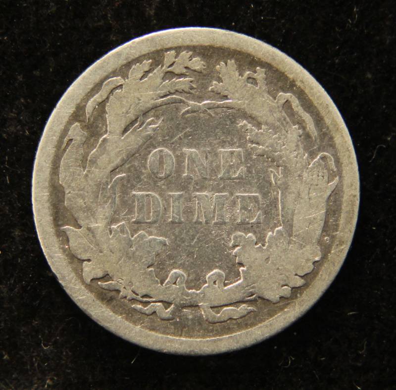 1883 US SEATED LIBERTY SILVER DIME
