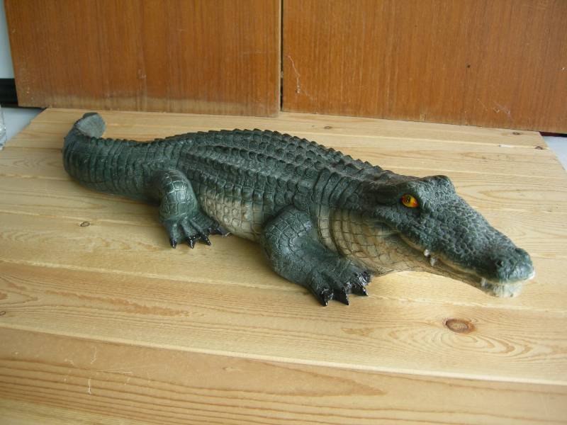 lot 71 image: Alligator Figure