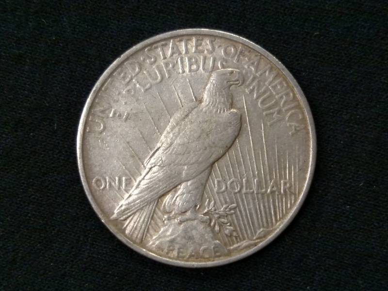 lot 20 image: 1922 Peace Silver Dollar...