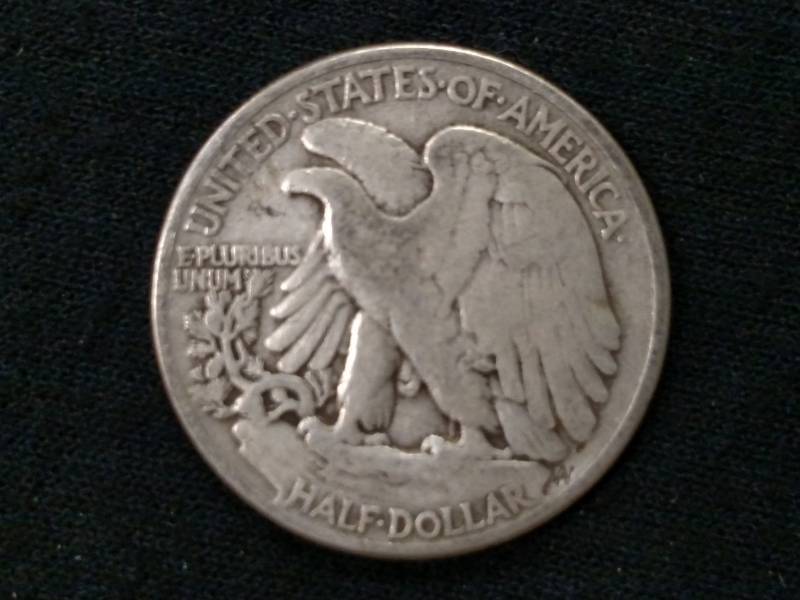 lot 40 image: 1944 Walking Liberty Silver Half Do...