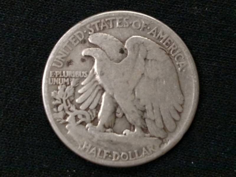 lot 41 image: 1945 Walking Liberty Silver Half Do...