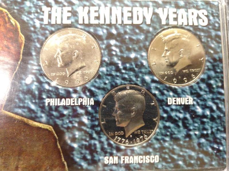 lot 64 image: The Kennedy Years Half Dollar Colle...
