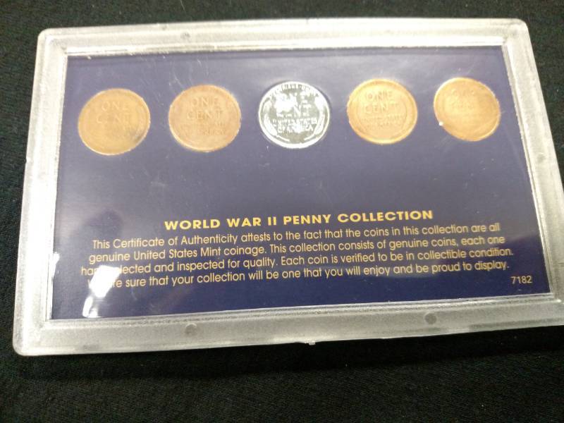 lot 67 image: World War II Penny Collection...