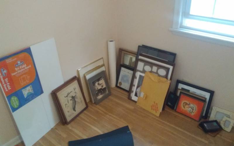 lot 42 image: Large Lot Of Frames, Prints, NEW Foam Display Board