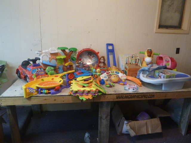 lot 55 image: Large Lot of Baby Toys