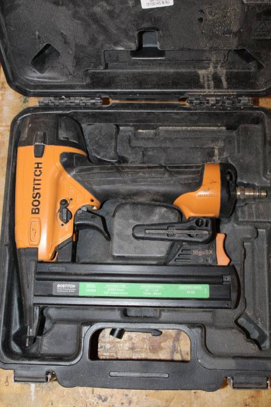 Bostitch Sx1838 Nailer W Case Bloomington Woodworking Shop