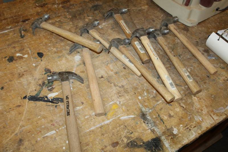 lot 146 image: Lot of (10) 7oz. Hammers