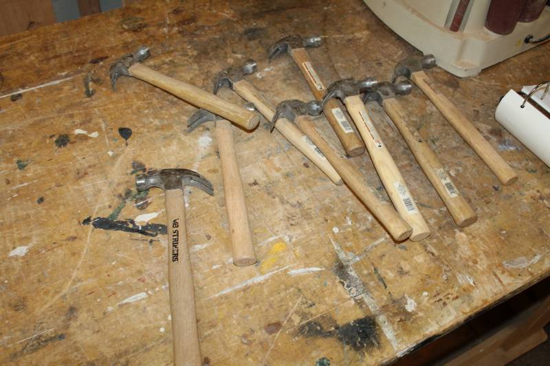 lot 147 image: Lot of (10) 7oz. Hammers