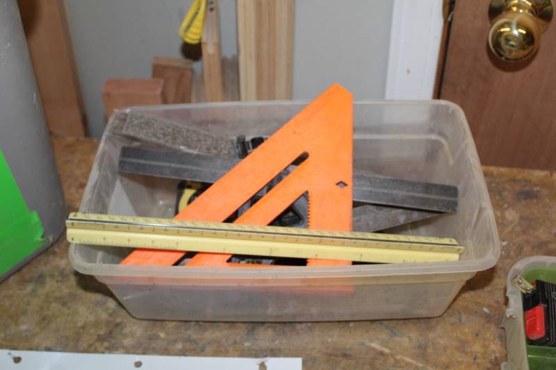 lot 155 image: Squares, Rulers, Measuring Tapes