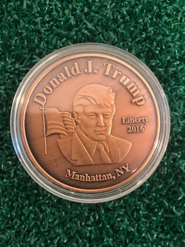 lot 65 image: 2016 Donald Trump Silent Majority Coin