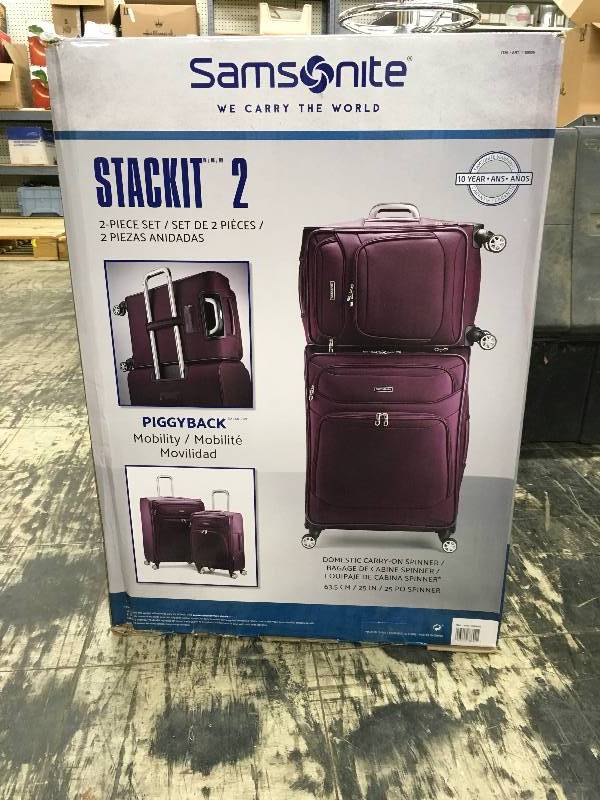 Samsonite Stackit 2.0 SS Luggage, Retail $159.99