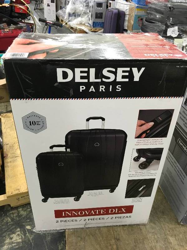Delsey 2Pc Hardside Luggage Set, Retail $149.99