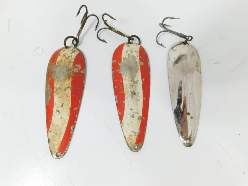 lot 59 image: Three Vintage Fishing Lures