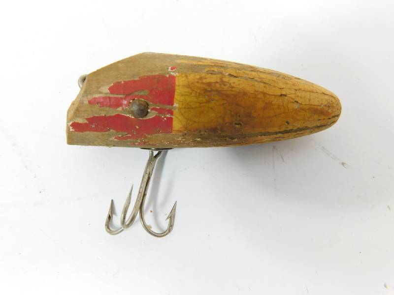 lot 64 image: Wooden Vintage Fishing Lure