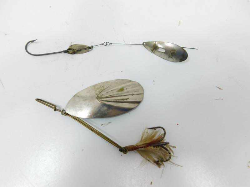 lot 68 image: Two Metal Vintage Fishing Lures