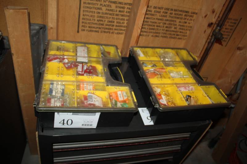 lot 40 image: Lot of (2) Stanley Professional Deep Storage Organizers