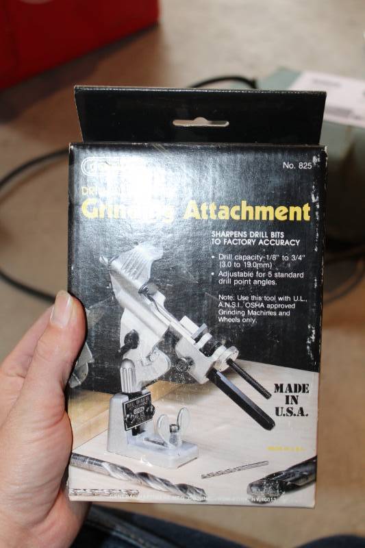 lot 58 image: General Drill Bit Grinding Attachment