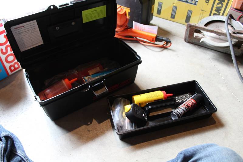lot 86 image: Steelcon Viper Powder Actuated Tool, Accessories, Tool Box