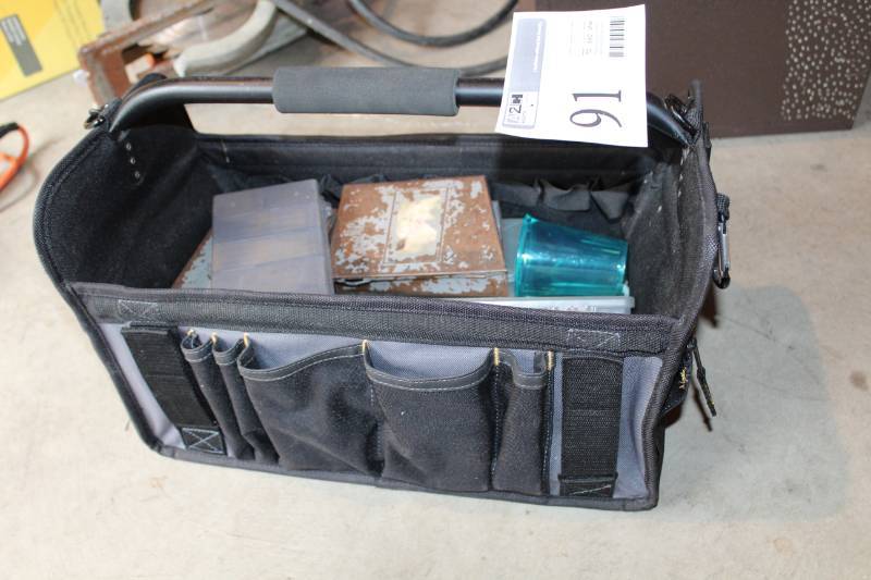 lot 91 image: Drill Index, Drill Bit Sets, Tool Bag