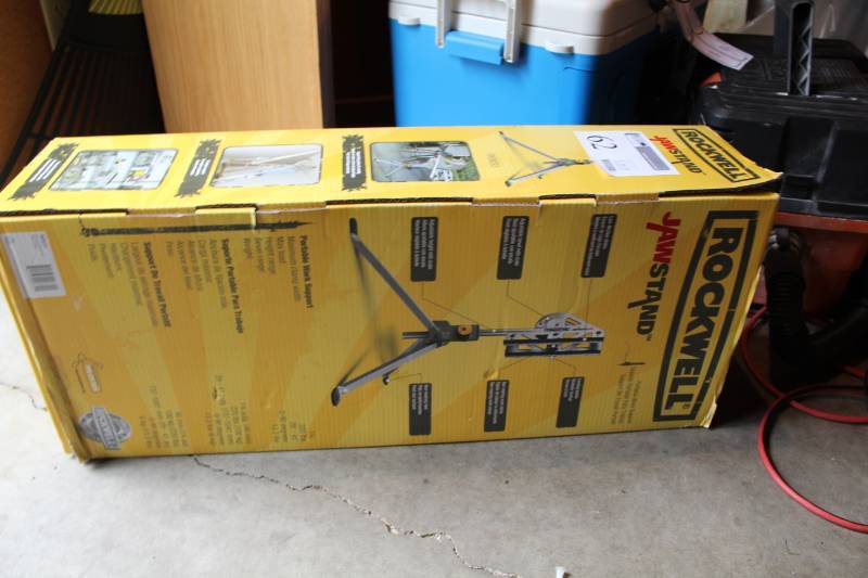 lot 62 image: Rockwell Jaw Stand Portable Work Support