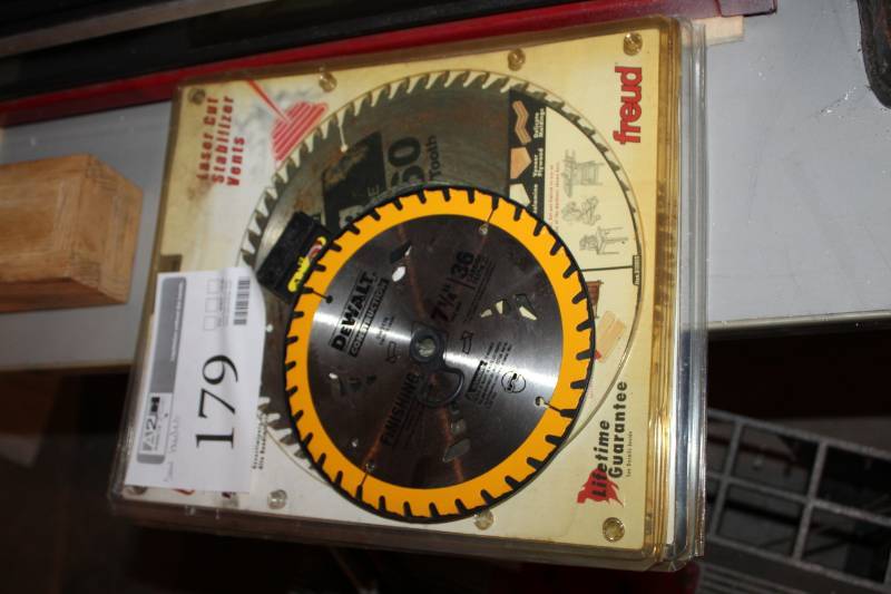 lot 179 image: Saw Blades