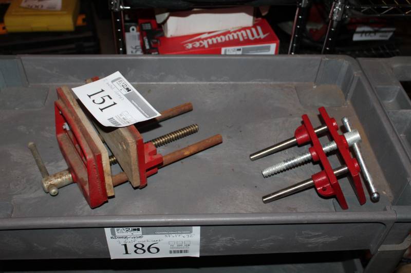 lot 151 image: Metal Clamps