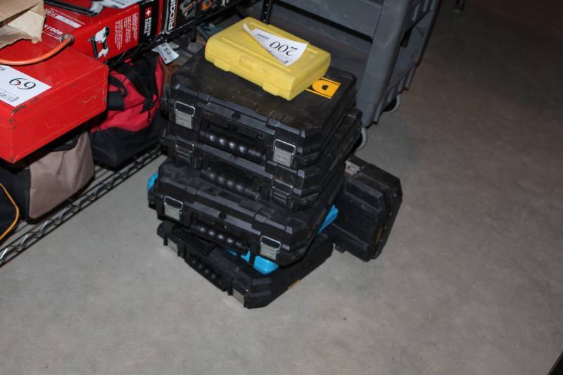 lot 200 image: Lot of (7) Tool Cases