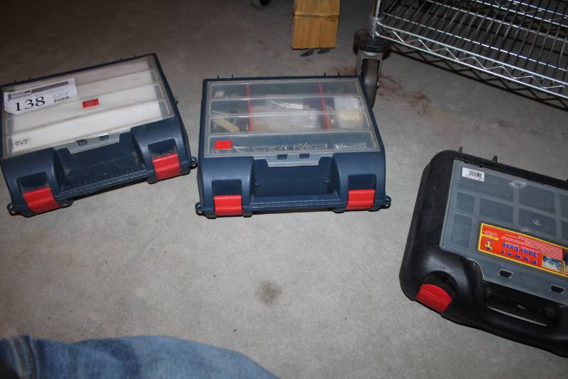 lot 138 image: Tool Boxes, Parts Organizers