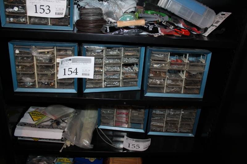 lot 154 image: Hardware & Parts Organizers