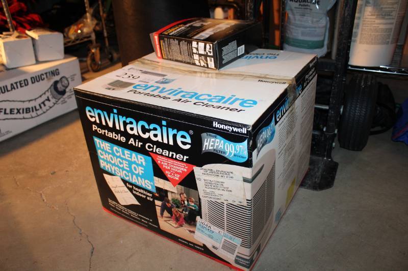 lot 239 image: Honeywell Enviracare Portable Air Cleaner, Replacement Filters