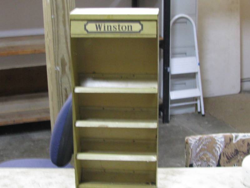 Winston Cigarette Display Rack