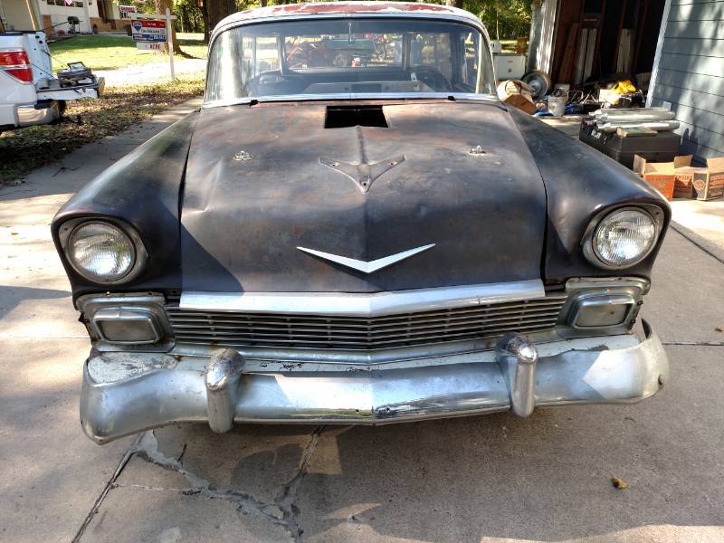 lot 1 image: 1956 Chevy Belair Nomad Wagon, 1973...