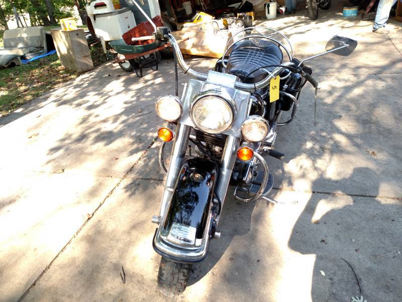 lot 5 image: 1972 Harley Davidson FLH Motorcycle...