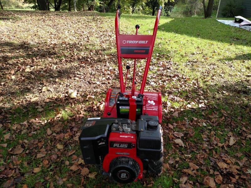 lot 14 image: Troy Built Roto-Tiller, 8 hp, Elect...
