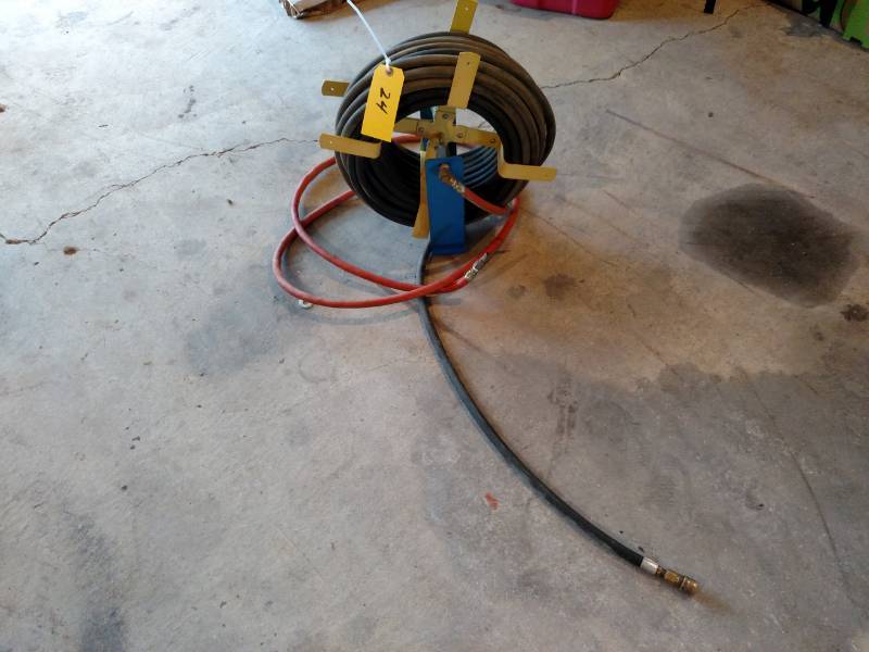 lot 24 image: Air Hose & Reel...