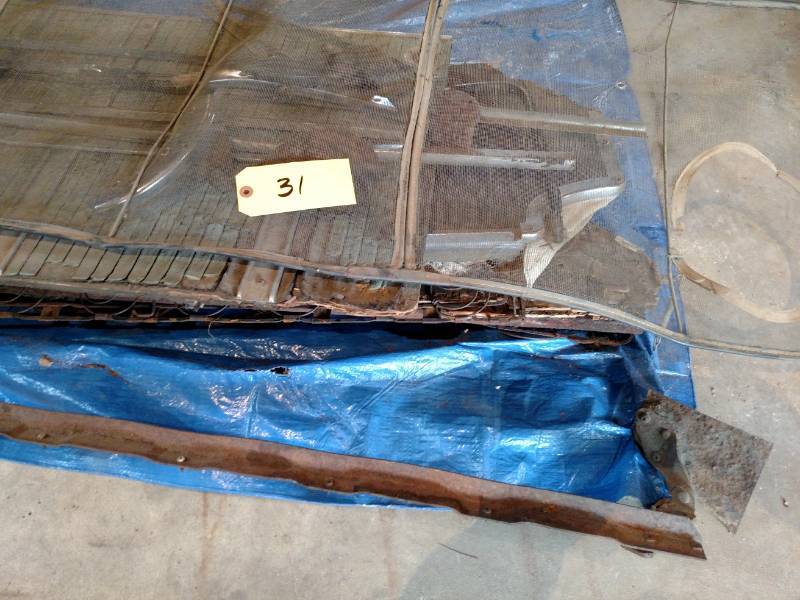 lot 31 image: 1955-57 GM Wagon Rear Seat, Panel, ...