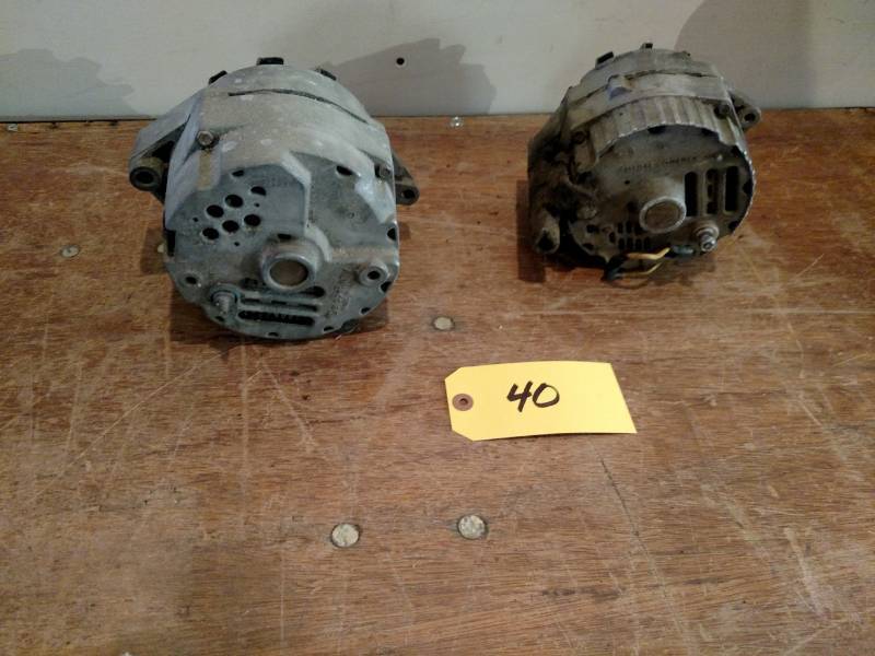 lot 40 image: (2) GM Alternators...