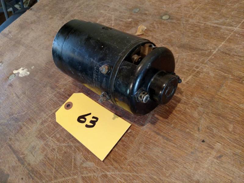 lot 63 image: Harley Davidson 65A Generator...