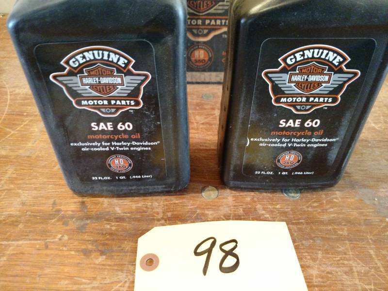 harley davidson sae 60 oil