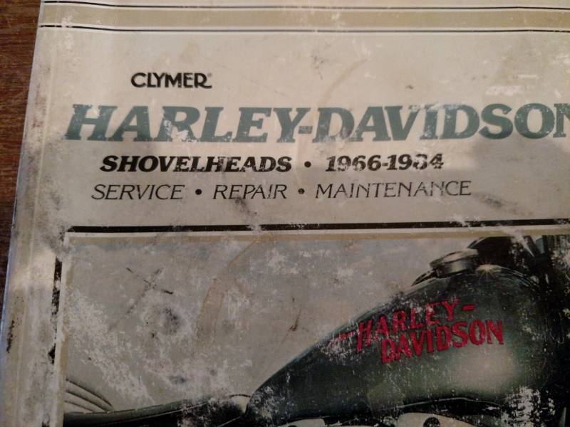 lot 102 image: Clymer Harley Davidson Shovelheads ...