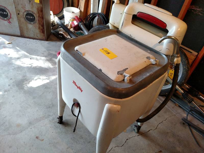 lot 115 image: Maytag Wringer Washer...
