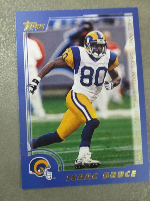 lot 29 image: 75 Isaac Bruce Cards...