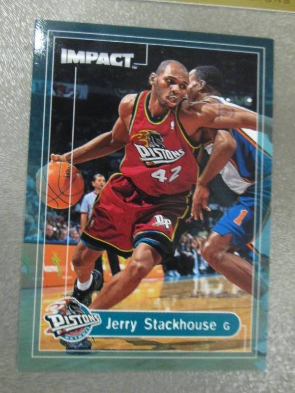 lot 35 image: 100 Jerry Stackhouse Cards...