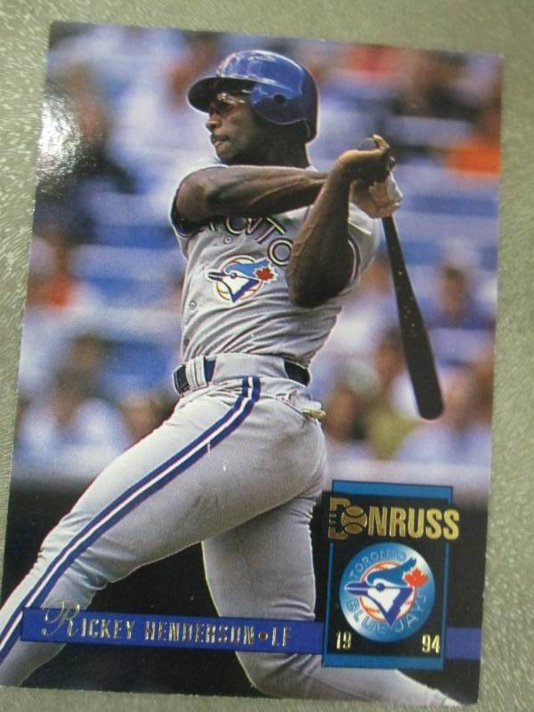 lot 44 image: 100 Rickey Henderson Cards...